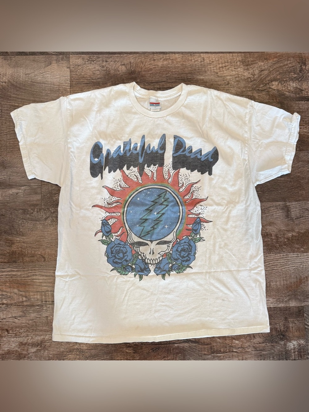Junk Food Clothing Grateful Dead Summer Tour 1989 Oversized Tee Large Band Tee